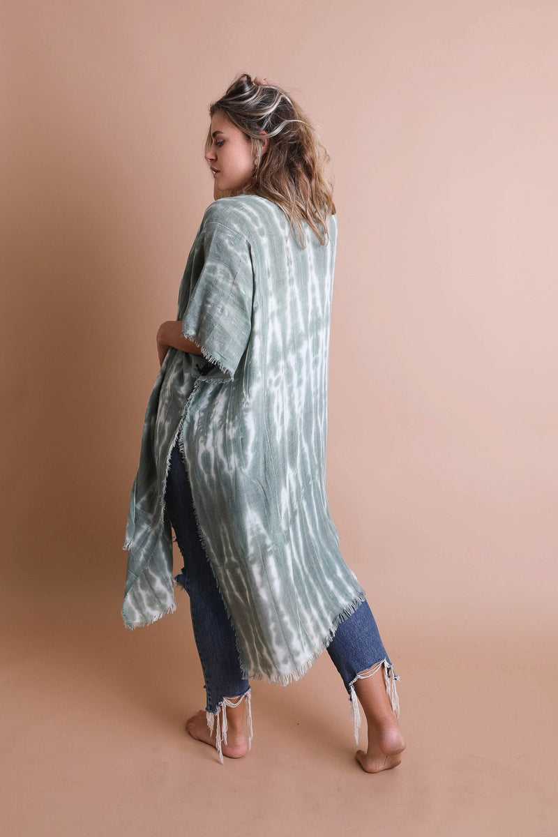 Tie Dyed Kimono