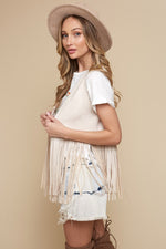 Boho Fringe Vest