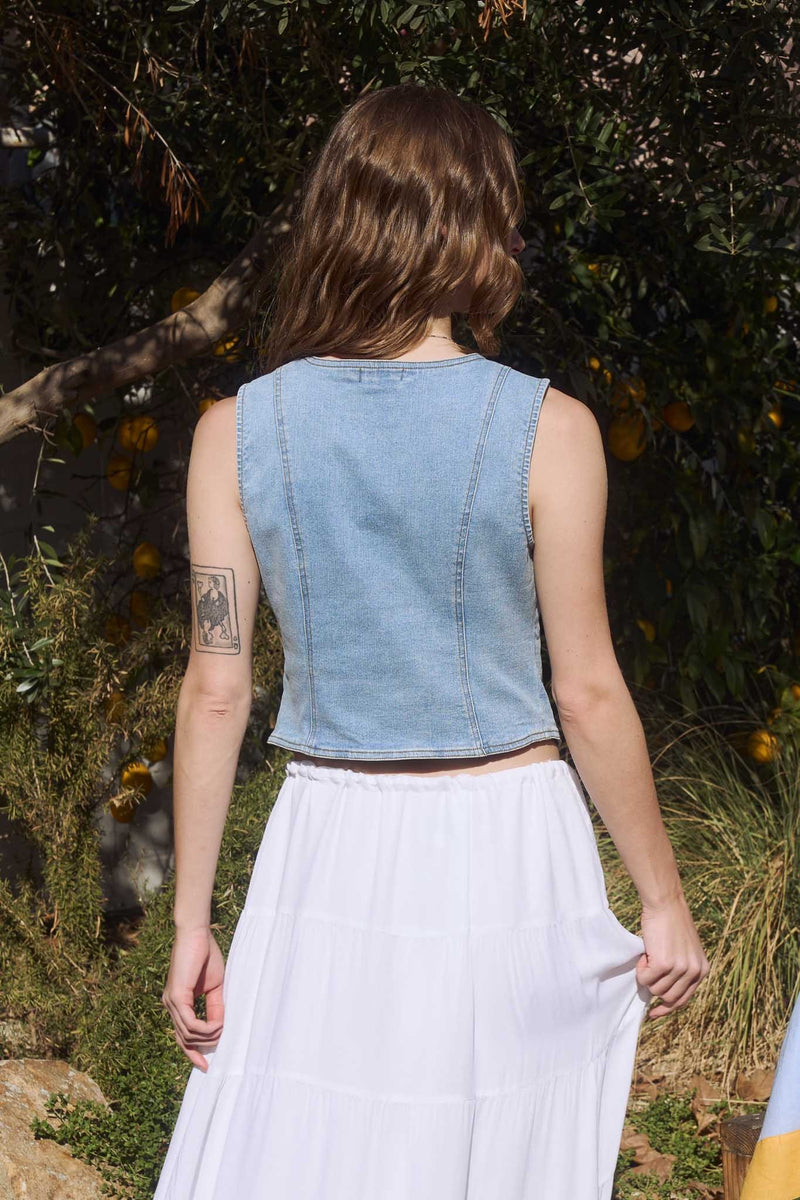Jenny Denim Vest