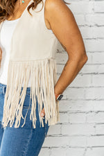 Boho Fringe Vest