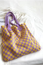 Checkered Tote