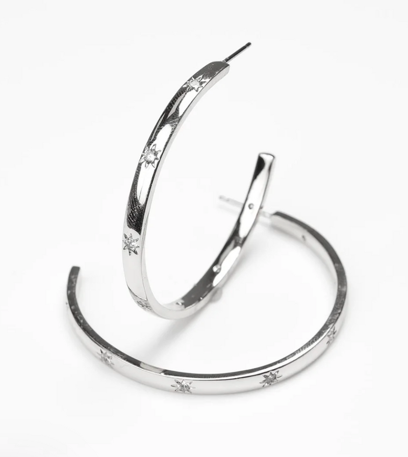 Large Luxe Hoop Earrings