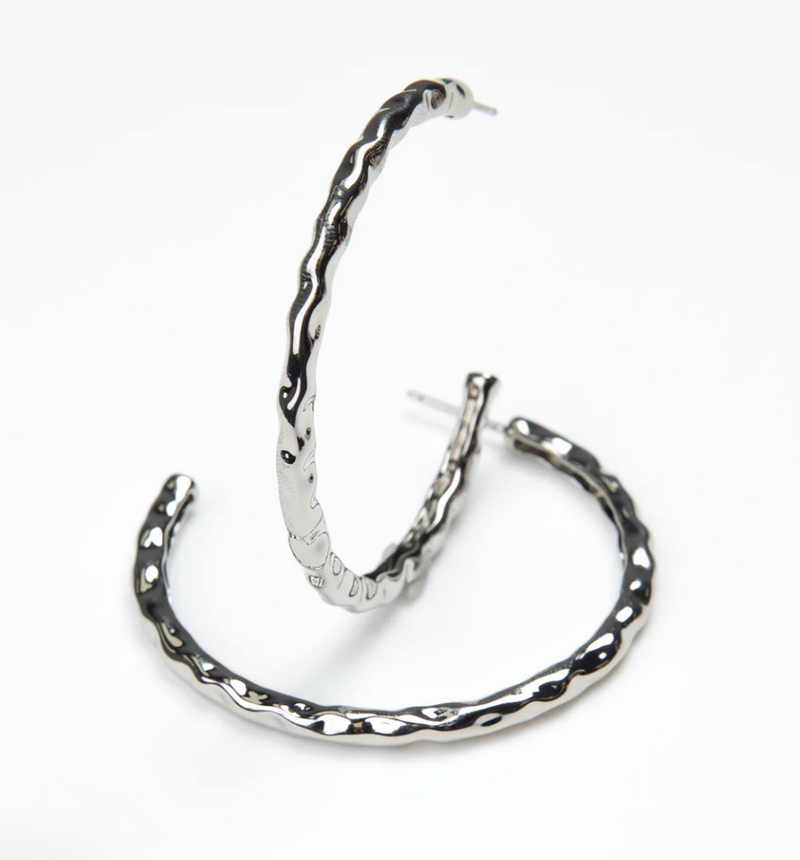 Large Luxe Hoop Earrings