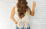 Boho Fringe Vest