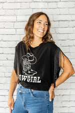 Cowgirl Fringe Top Final Sale