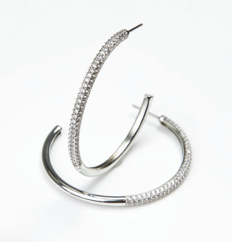 Large Luxe Hoop Earrings