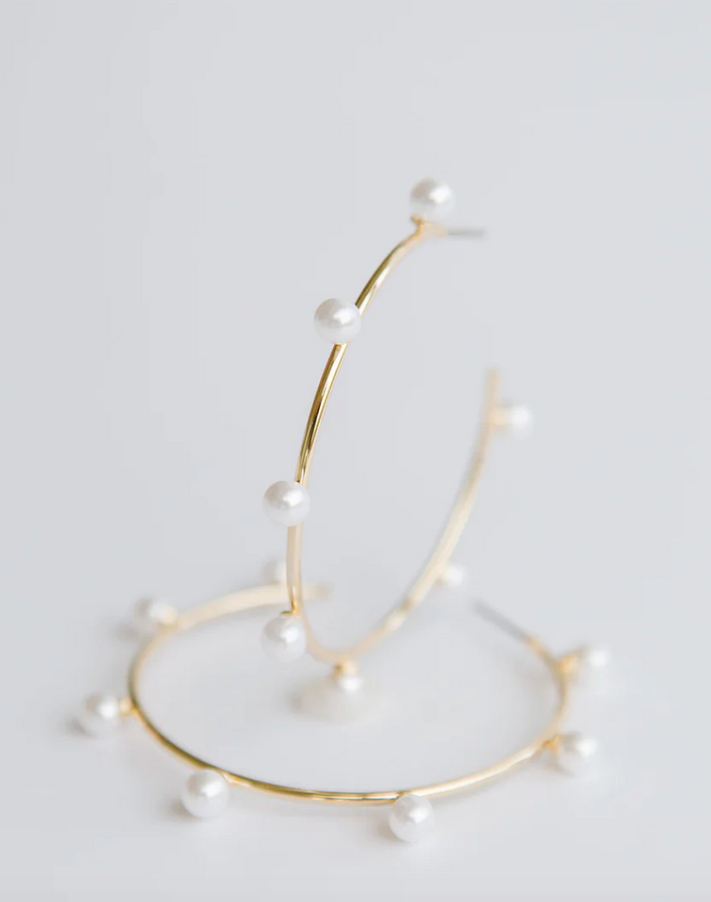 Large Luxe Hoop Earrings