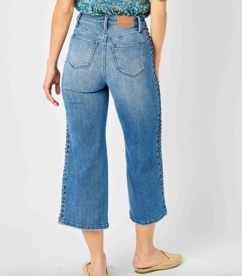 Cassie Cropped Denim Final Sale