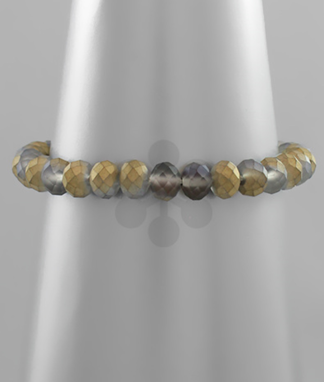 Grey/Bronze Bracelet