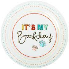 Barkday plate