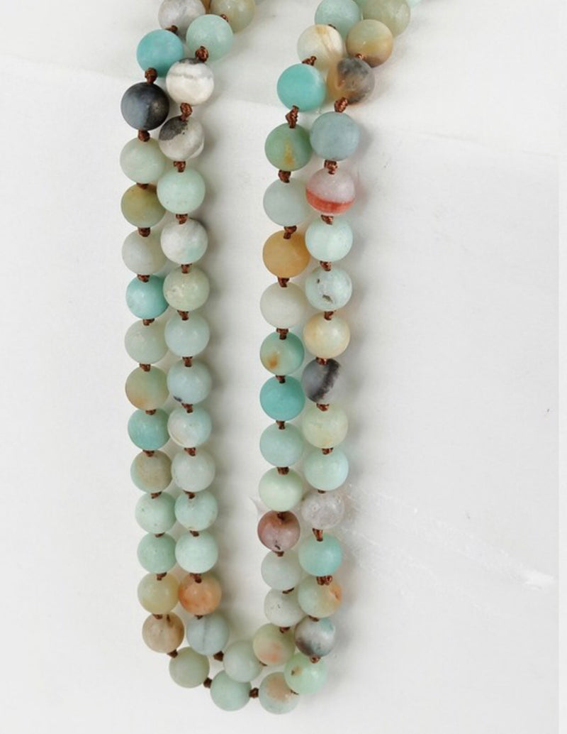 JEMMA Handmade Natural Stone Necklace – Satori Boutique